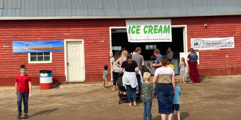 Fundraiser again at the Fort Vermilion AG Fair 2023