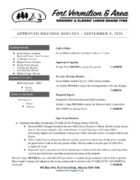2026.09.08 FVASELB1788 Approved Meeting Minutes